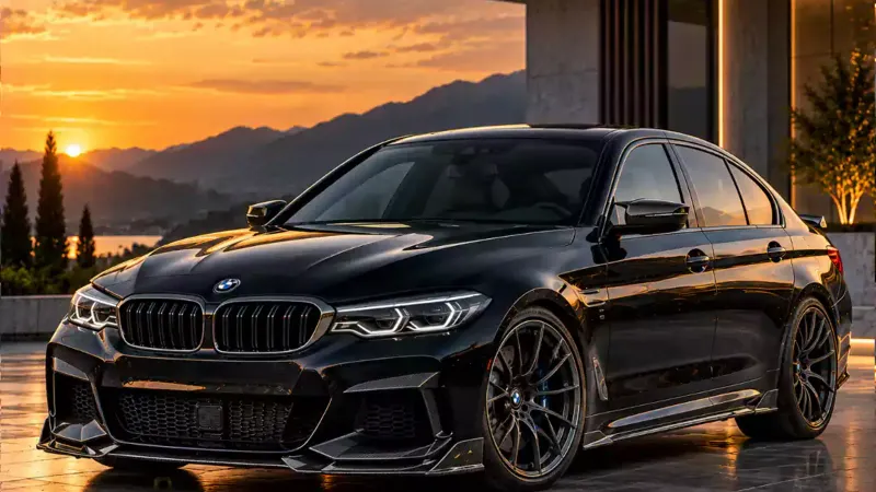 BMW 5er-Reihe mit Carbonfaser-Teilen