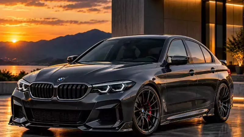 BMW 5er-Reihe mit Carbonfaser-Teilen