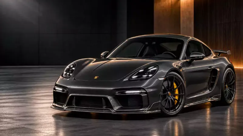 Porsche 718 mit Carbonfaser-Teilen