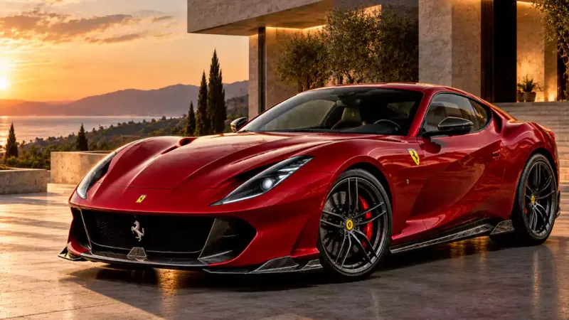 Ferrari 812 Superfast / Competizione mit Carbonfaser-Teilen