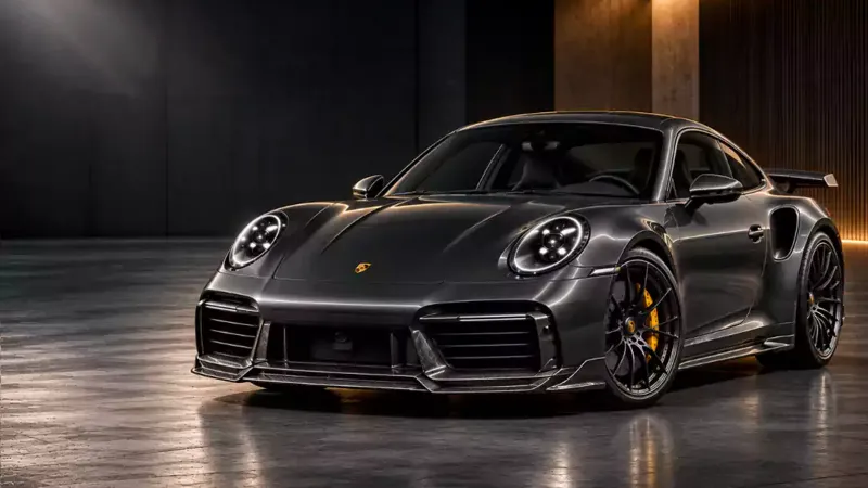 Porsche 992 Turbo mit Carbonfaser-Teilen