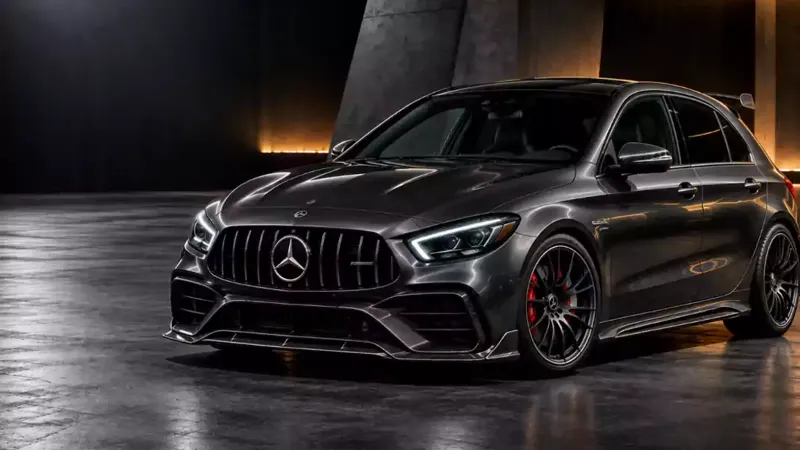 Mercedes-AMG A35 / A35L mit Carbonfaser-Teilen