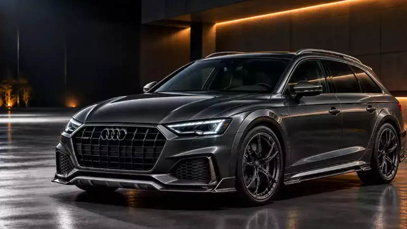 Audi A6 Allroad mit Carbonfaser-Teilen
