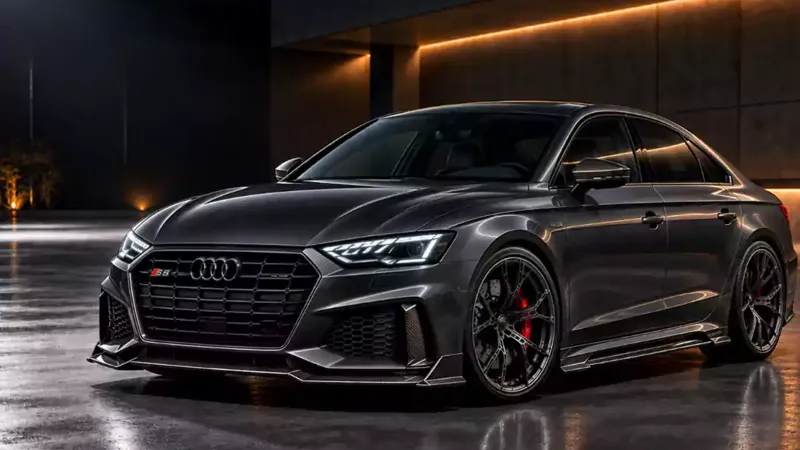Audi A6 / S6 C8 mit Carbonfaser-Teilen