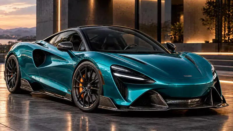 McLaren Artura mit Carbonfaser-Teilen