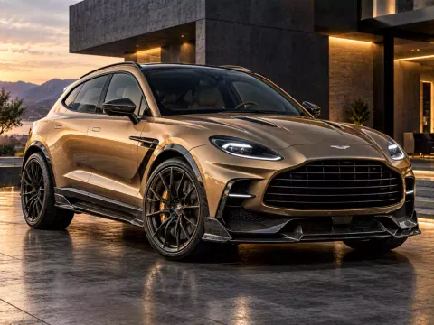 Aston Martin DBX – Carbonfaser-Teile im PDF-Katalog