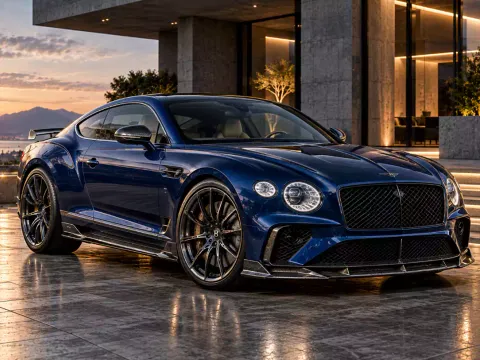 Bentley Continental GT – Carbonfaser-Teile im PDF-Katalog