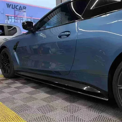 Carbonfaser-Seitenschweller BMW G80/G82 – 3D-Style – Ansicht 3