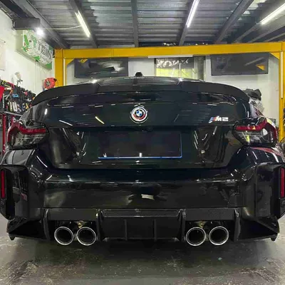 Carbonfaser-Heckdiffusor BMW G87 M2 – R44-Style – Ansicht 3