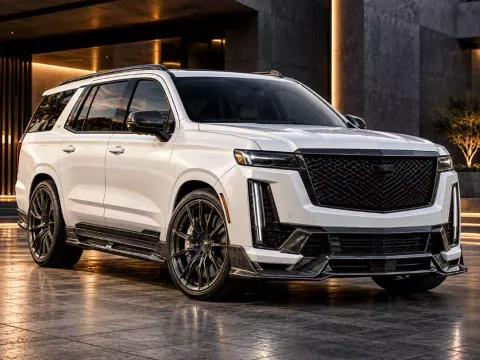Cadillac Escalade – Carbonfaser-Teile im PDF-Katalog