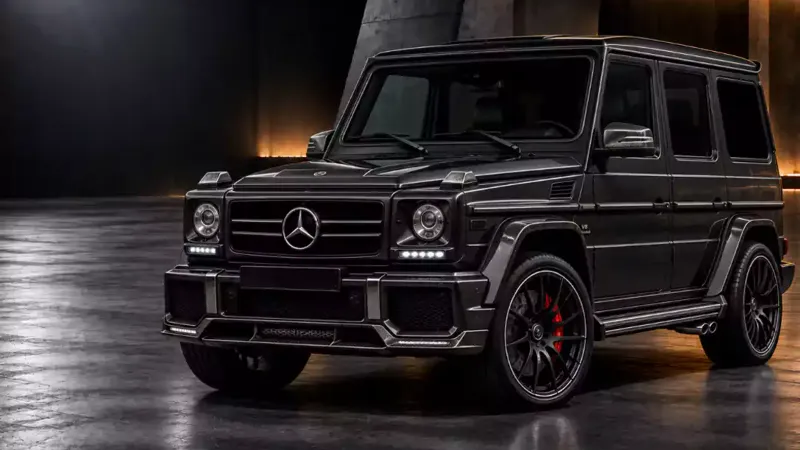 Mercedes-AMG G-Klasse mit Carbonfaser-Teilen