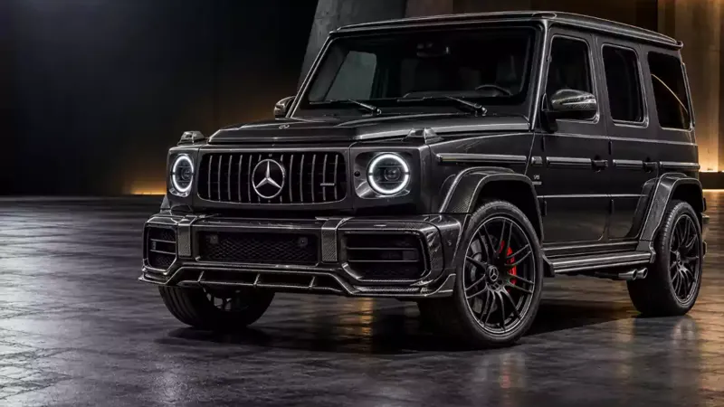 Mercedes-AMG G350 / G500 / G63 mit Carbonfaser-Teilen