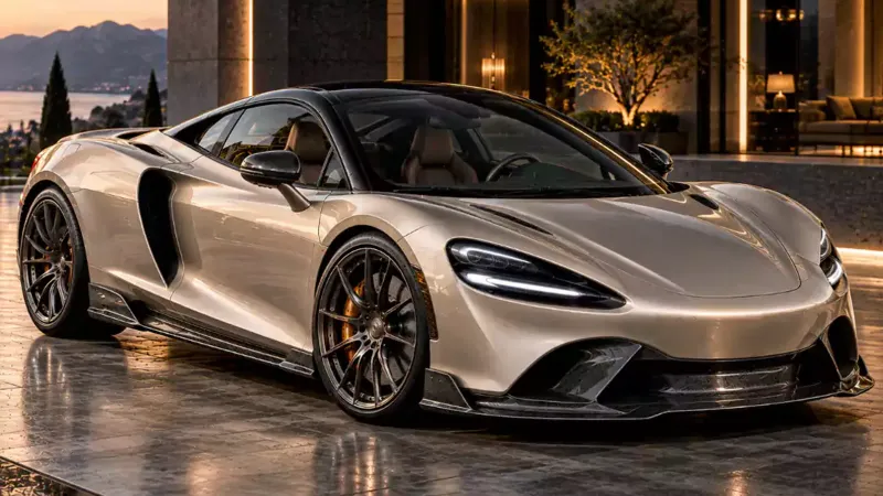McLaren GT mit Carbonfaser-Teilen