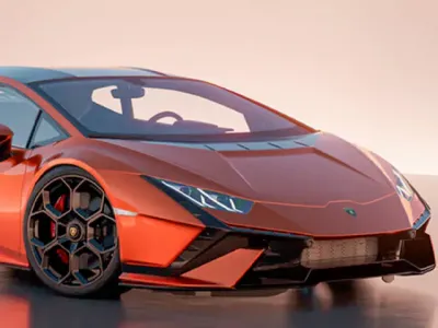 Lamborghini mit Carbonfaser-Teilen