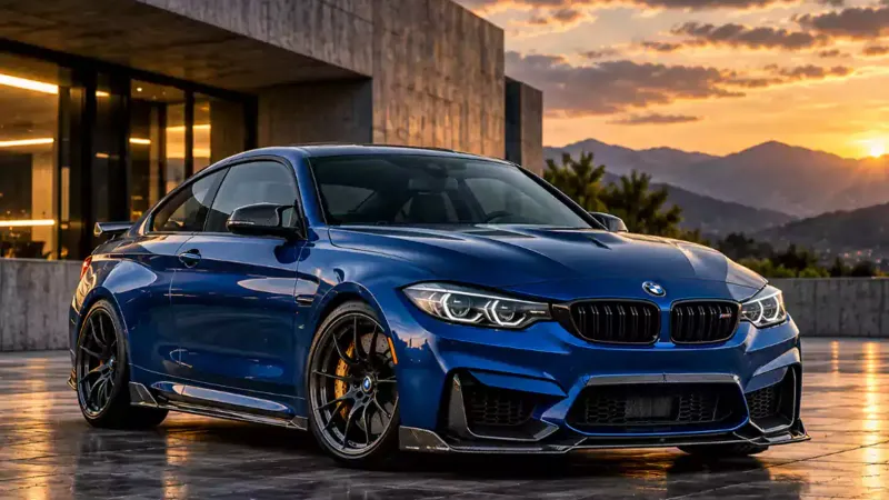 BMW M3 / M4 mit Carbonfaser-Teilen