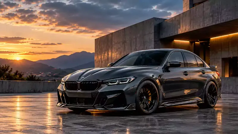 BMW M5 mit Carbonfaser-Teilen