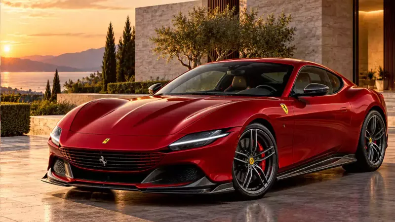 Ferrari Roma mit Carbonfaser-Teilen