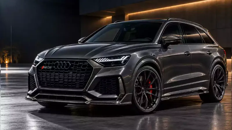 Audi RSQ8 mit Carbonfaser-Teilen