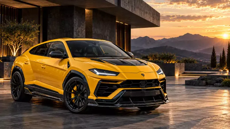 Lamborghini Urus mit Carbonfaser-Teilen